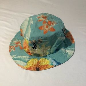 Floral Volcom Bucket Hat size S/M